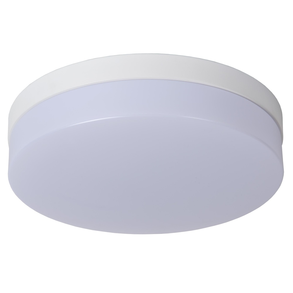 Lucide PlafonniereBiskit Ø 28cm - IP44 wit - 79111/30/31